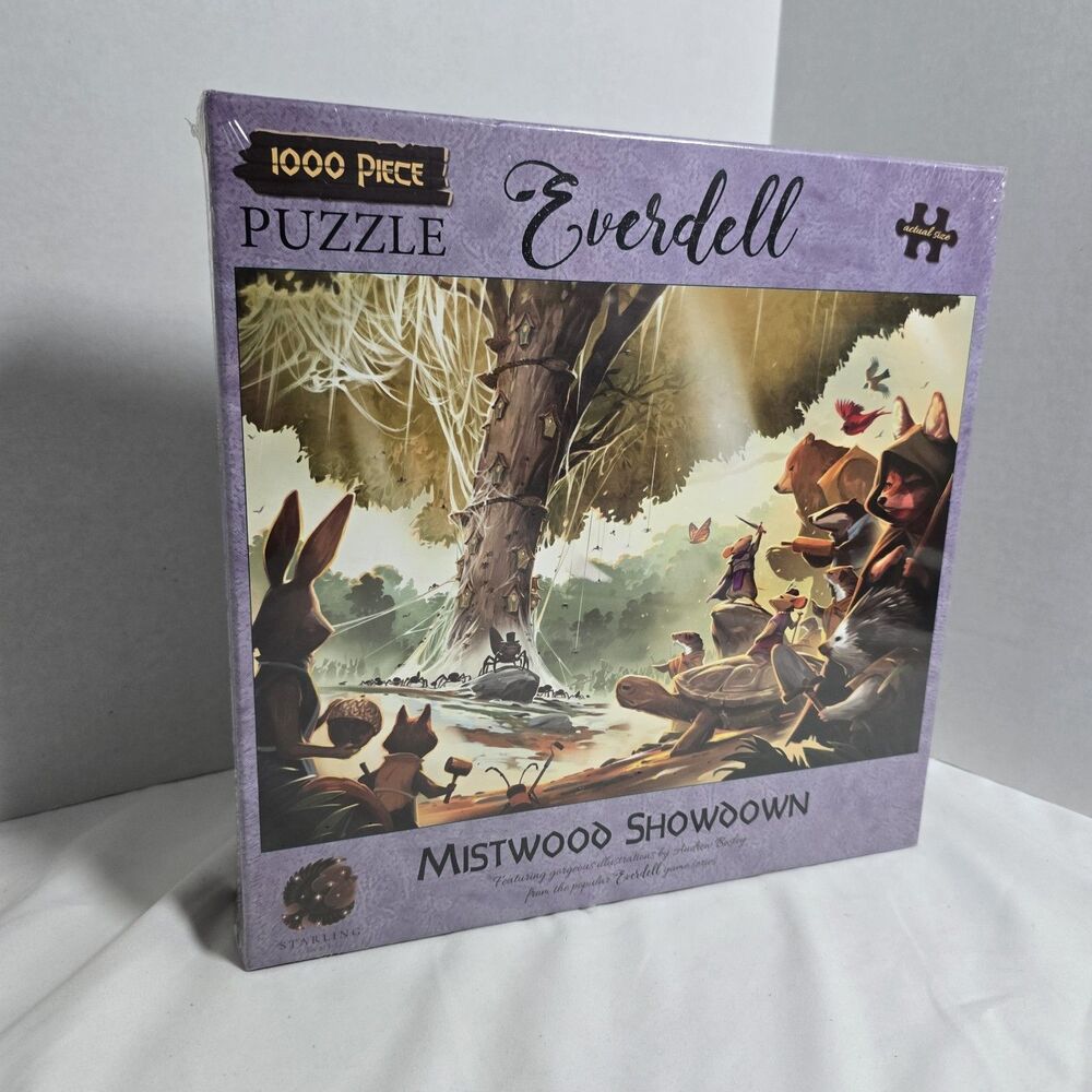 Everdell Mistwood Showdown 1000 Pc Puzzle Starling Games NEW Sealed STG2636EN